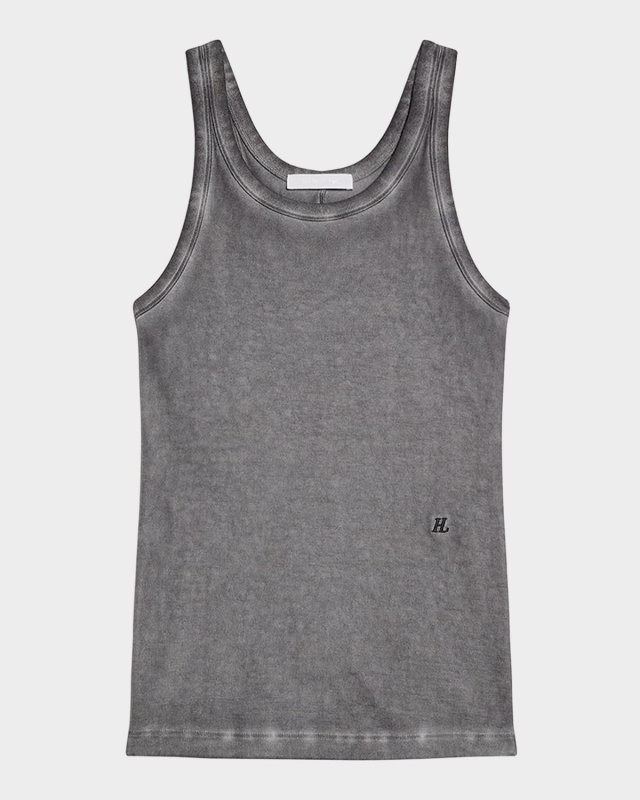 Garment-Dyed Racerback Tank Top